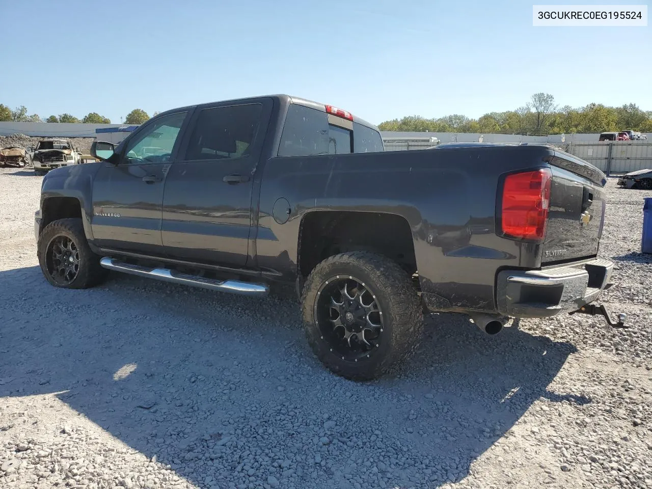 2014 Chevrolet Silverado K1500 Lt VIN: 3GCUKREC0EG195524 Lot: 75307024