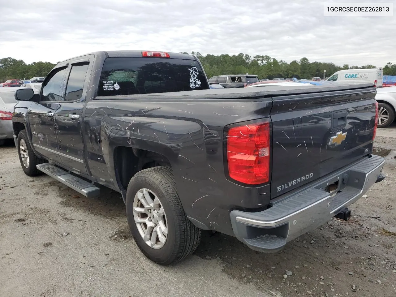 2014 Chevrolet Silverado C1500 Ltz VIN: 1GCRCSEC0EZ262813 Lot: 75330564