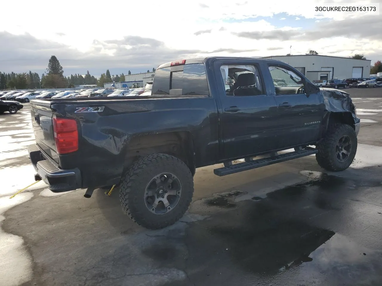 2014 Chevrolet Silverado K1500 Lt VIN: 3GCUKREC2EG163173 Lot: 75440074