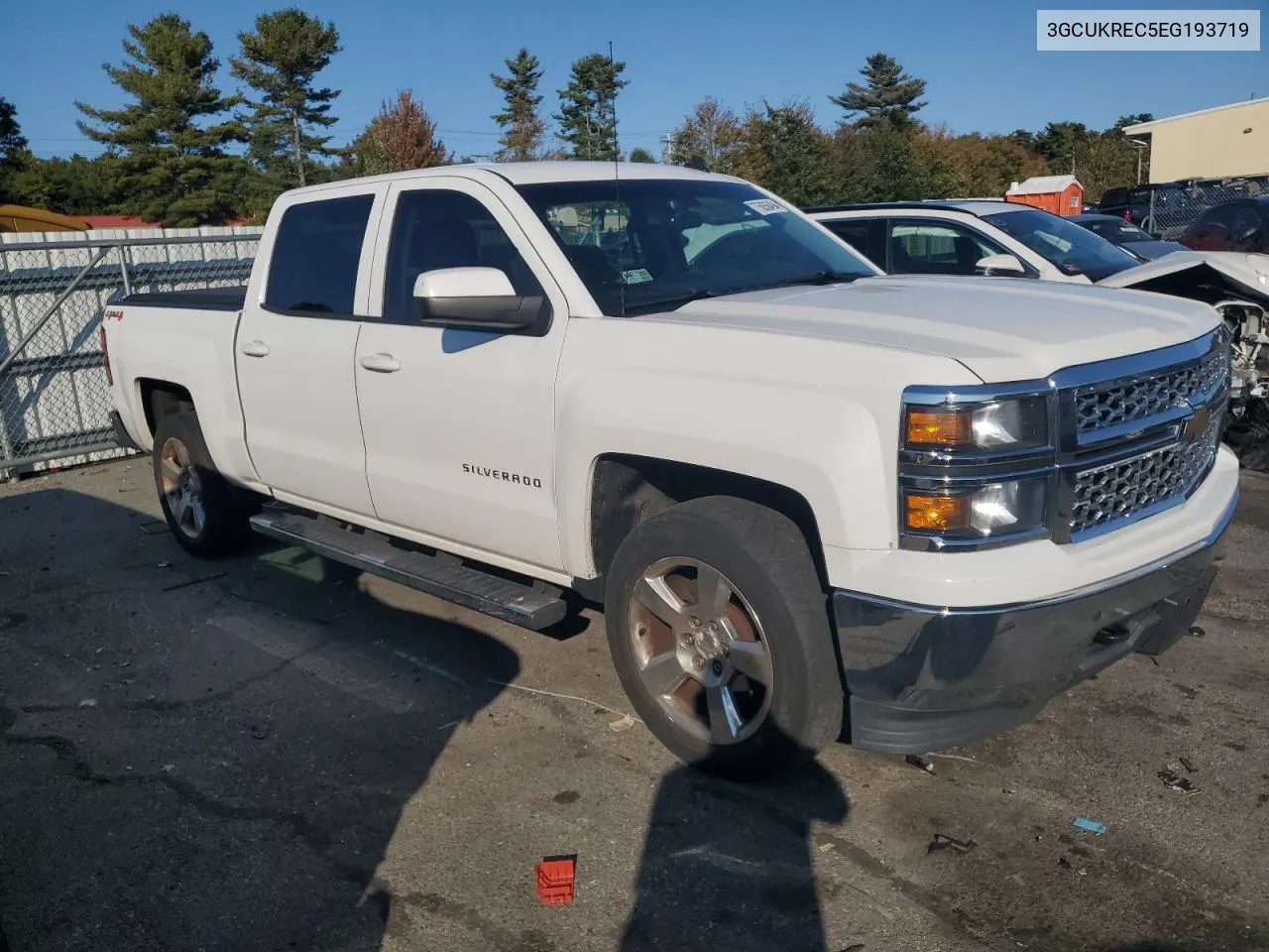 2014 Chevrolet Silverado K1500 Lt VIN: 3GCUKREC5EG193719 Lot: 75524174