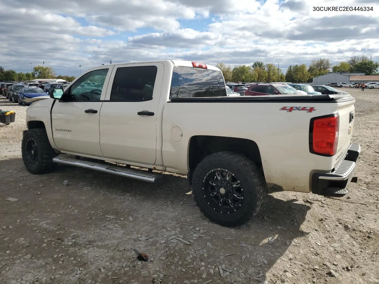 2014 Chevrolet Silverado K1500 Lt VIN: 3GCUKREC2EG446334 Lot: 75664664