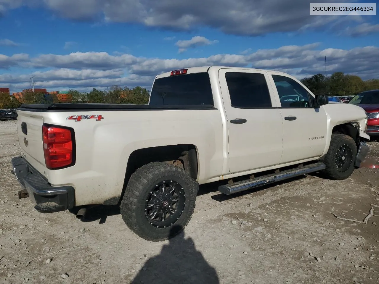 2014 Chevrolet Silverado K1500 Lt VIN: 3GCUKREC2EG446334 Lot: 75664664