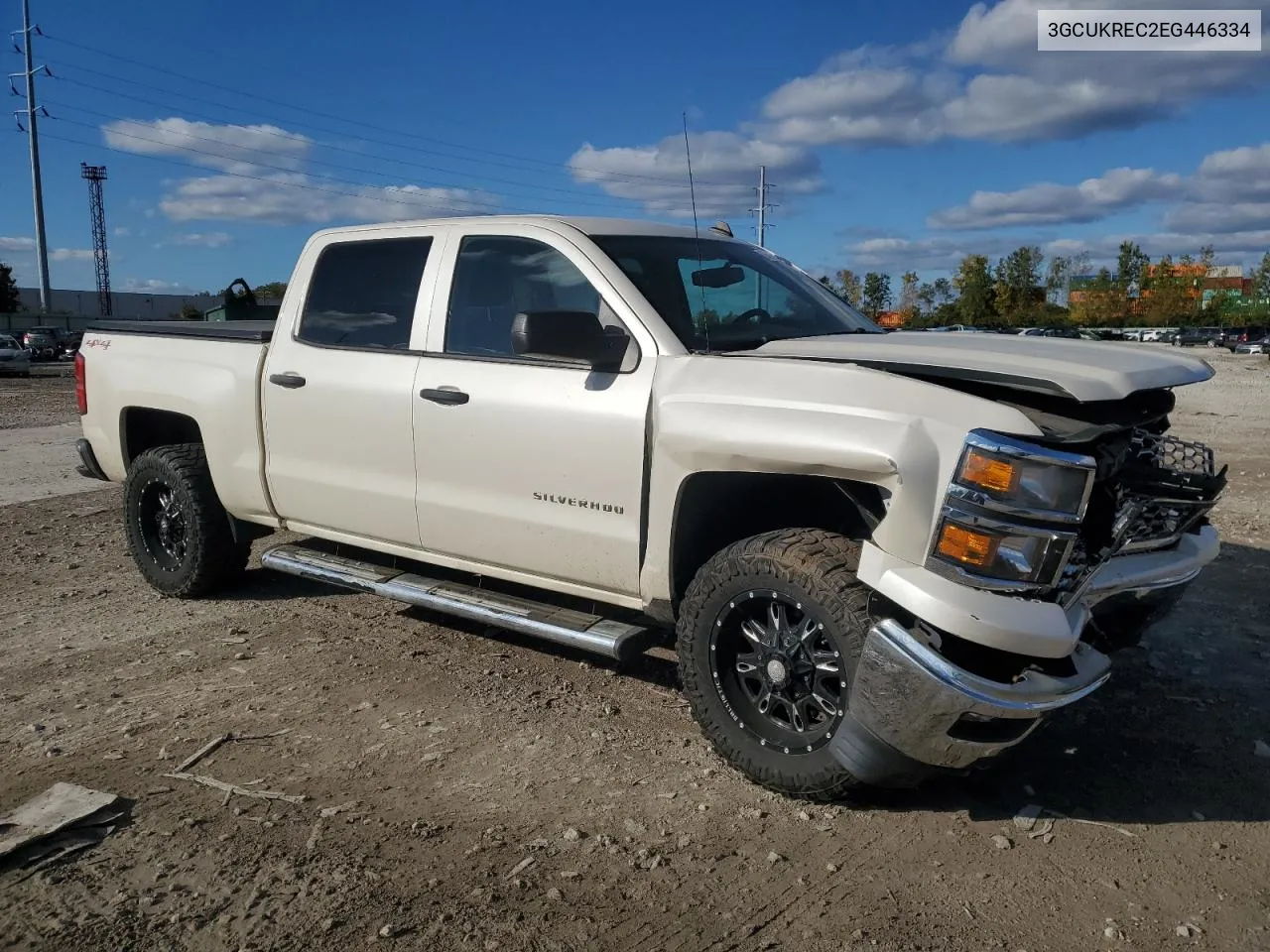 2014 Chevrolet Silverado K1500 Lt VIN: 3GCUKREC2EG446334 Lot: 75664664