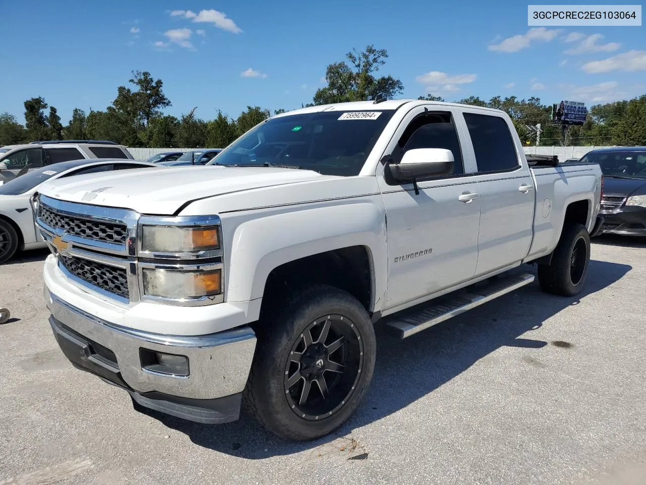 3GCPCREC2EG103064 2014 Chevrolet Silverado C1500 Lt