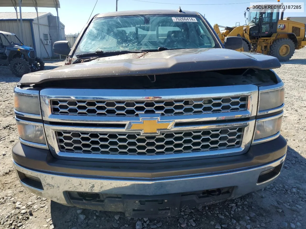 2014 Chevrolet Silverado K1500 Lt VIN: 3GCUKREC1EG187285 Lot: 76266414