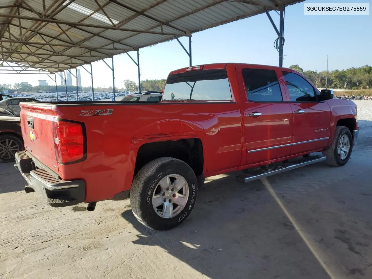 2014 Chevrolet Silverado K1500 Ltz VIN: 3GCUKSEC7EG275569 Lot: 76279594