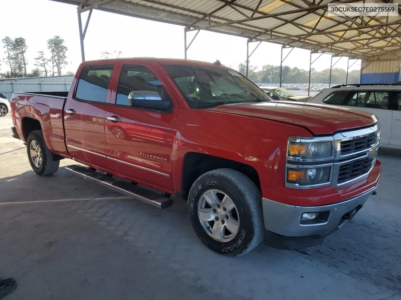 2014 Chevrolet Silverado K1500 Ltz VIN: 3GCUKSEC7EG275569 Lot: 76279594