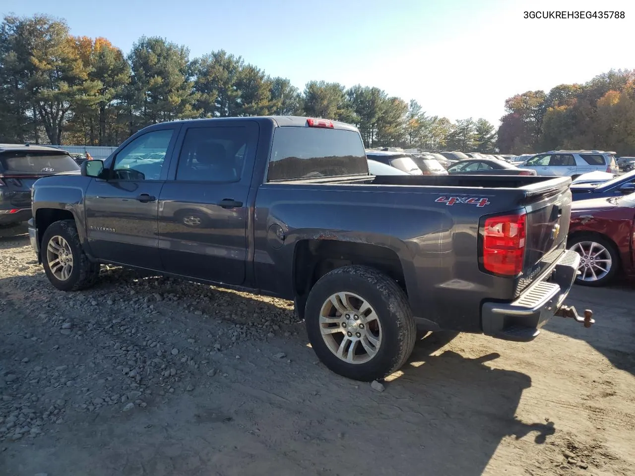 3GCUKREH3EG435788 2014 Chevrolet Silverado K1500 Lt