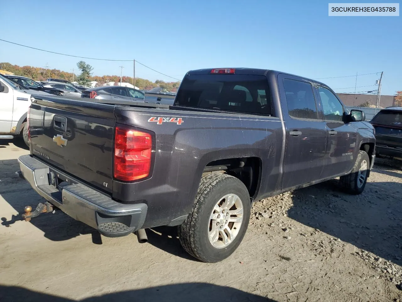 2014 Chevrolet Silverado K1500 Lt VIN: 3GCUKREH3EG435788 Lot: 76339834