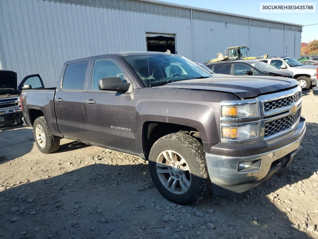 2014 Chevrolet Silverado K1500 Lt VIN: 3GCUKREH3EG435788 Lot: 76339834