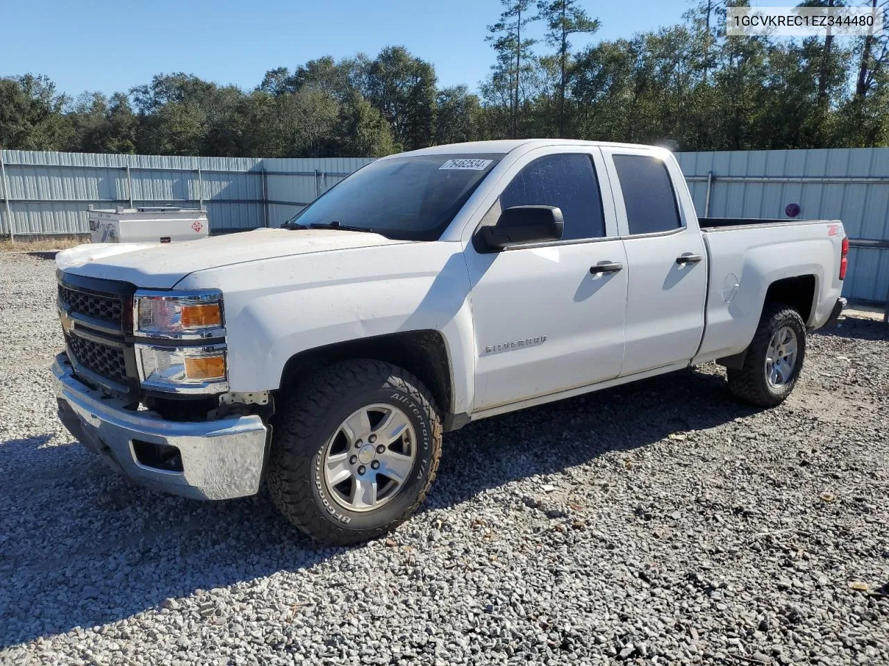 1GCVKREC1EZ344480 2014 Chevrolet Silverado K1500 Lt