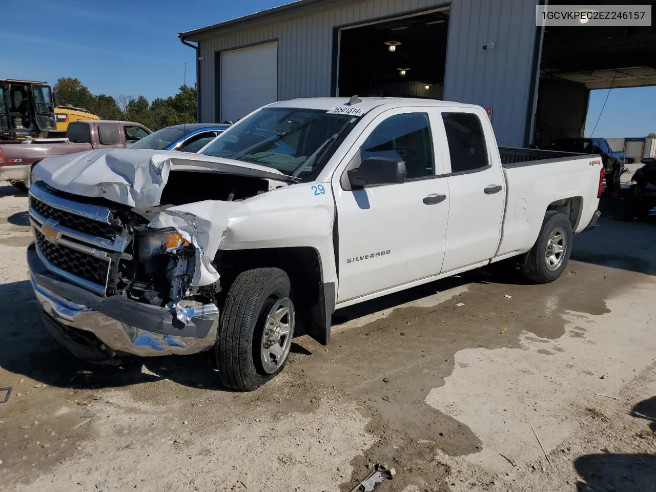 2014 Chevrolet Silverado K1500 VIN: 1GCVKPEC2EZ246157 Lot: 76501514