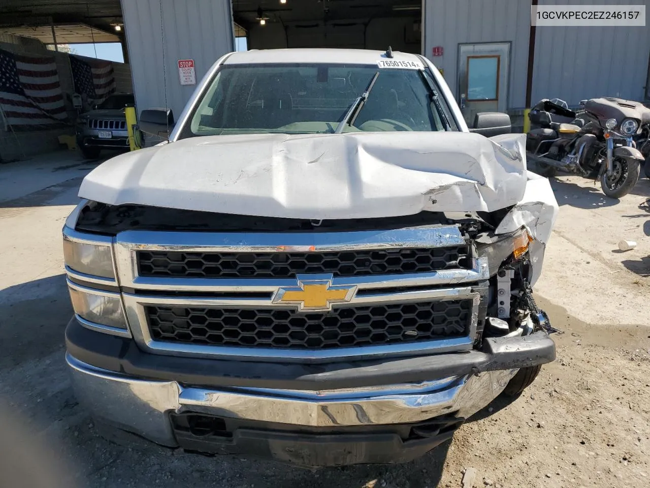 2014 Chevrolet Silverado K1500 VIN: 1GCVKPEC2EZ246157 Lot: 76501514