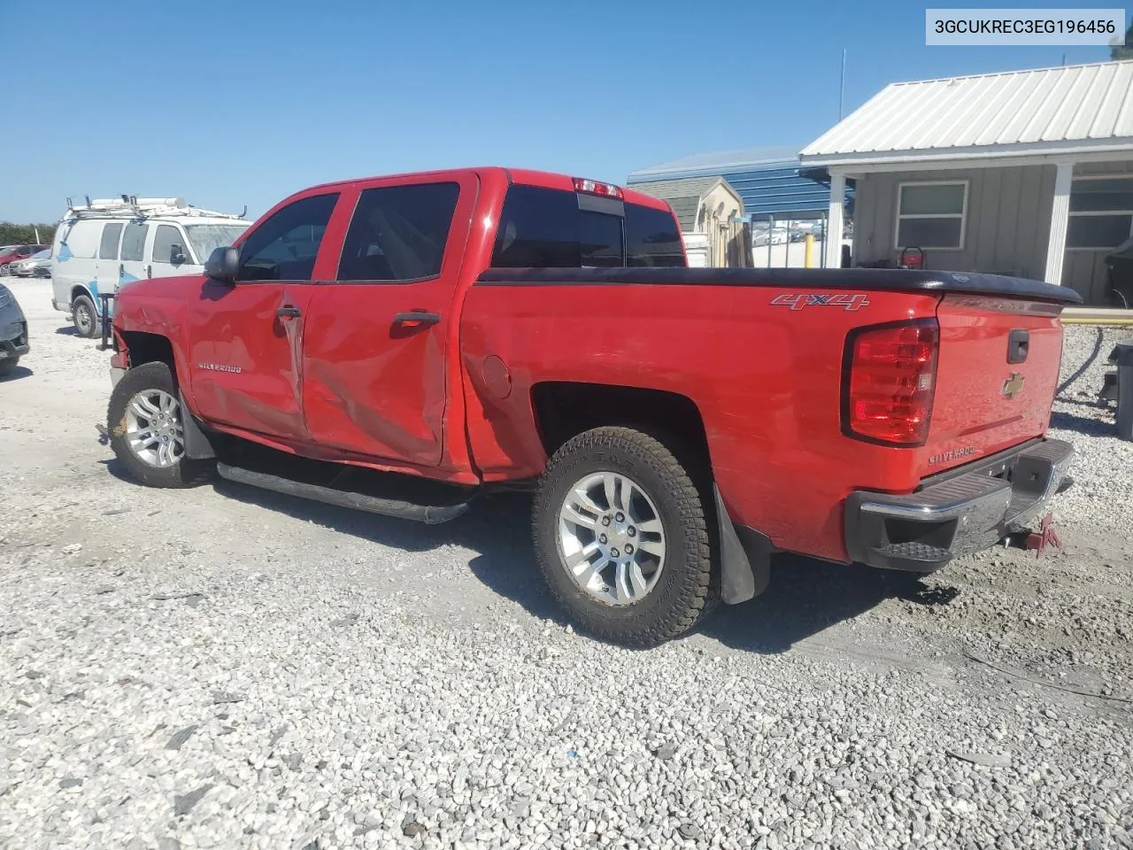 2014 Chevrolet Silverado K1500 Lt VIN: 3GCUKREC3EG196456 Lot: 76635764