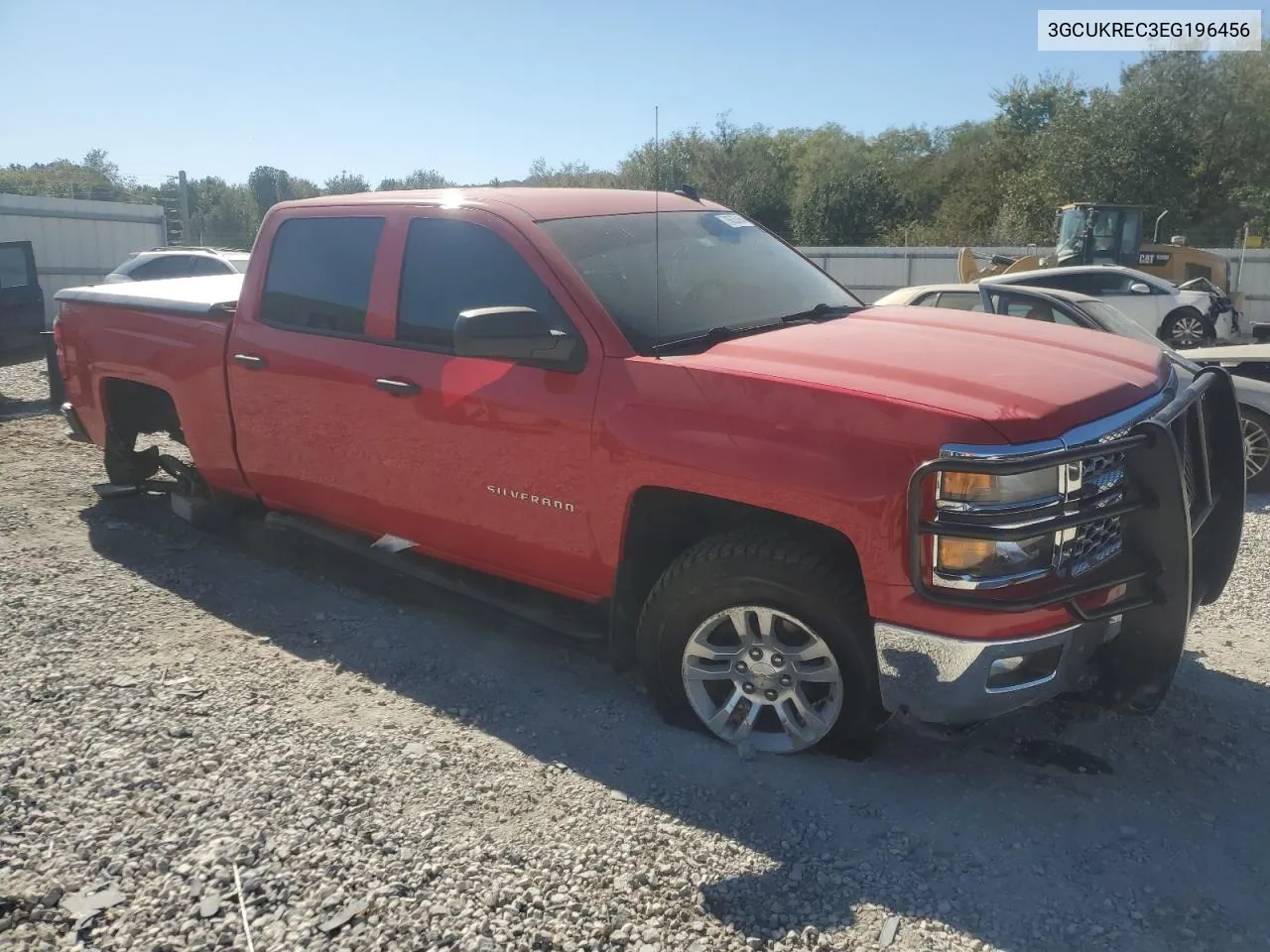 2014 Chevrolet Silverado K1500 Lt VIN: 3GCUKREC3EG196456 Lot: 76635764