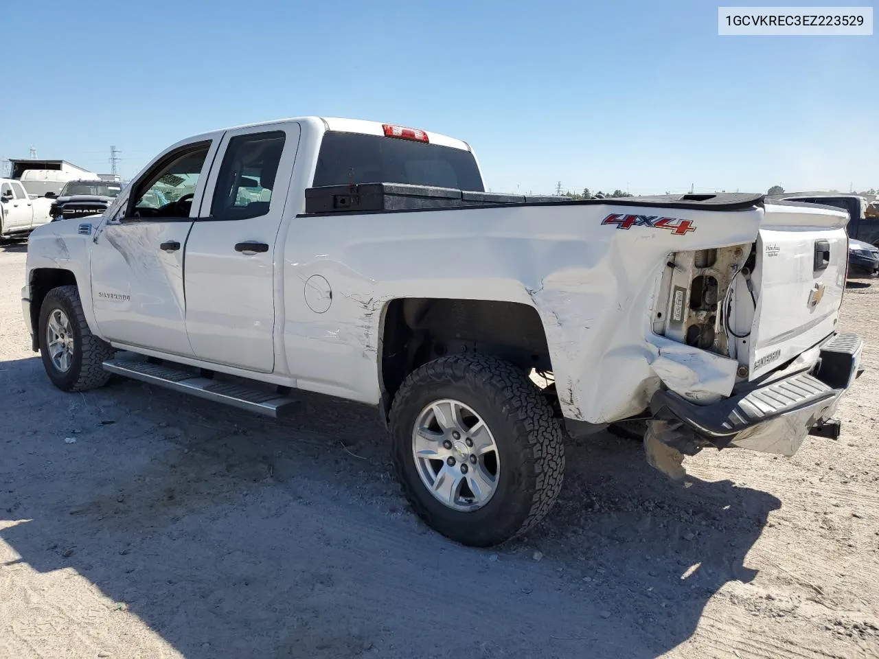 2014 Chevrolet Silverado K1500 Lt VIN: 1GCVKREC3EZ223529 Lot: 76818344