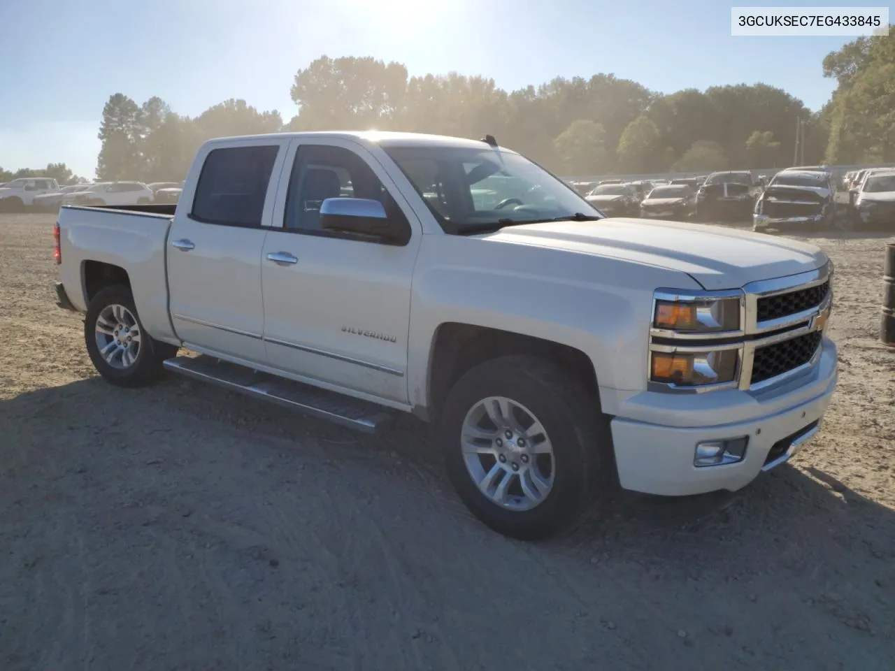 2014 Chevrolet Silverado K1500 Ltz VIN: 3GCUKSEC7EG433845 Lot: 76906464