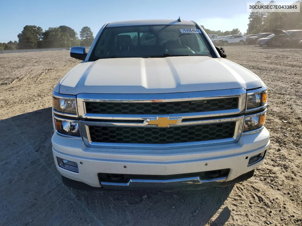 2014 Chevrolet Silverado K1500 Ltz VIN: 3GCUKSEC7EG433845 Lot: 76906464