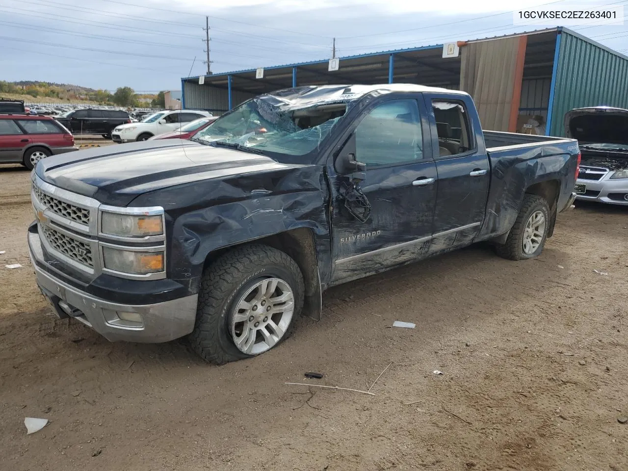 2014 Chevrolet Silverado K1500 Ltz VIN: 1GCVKSEC2EZ263401 Lot: 76959364