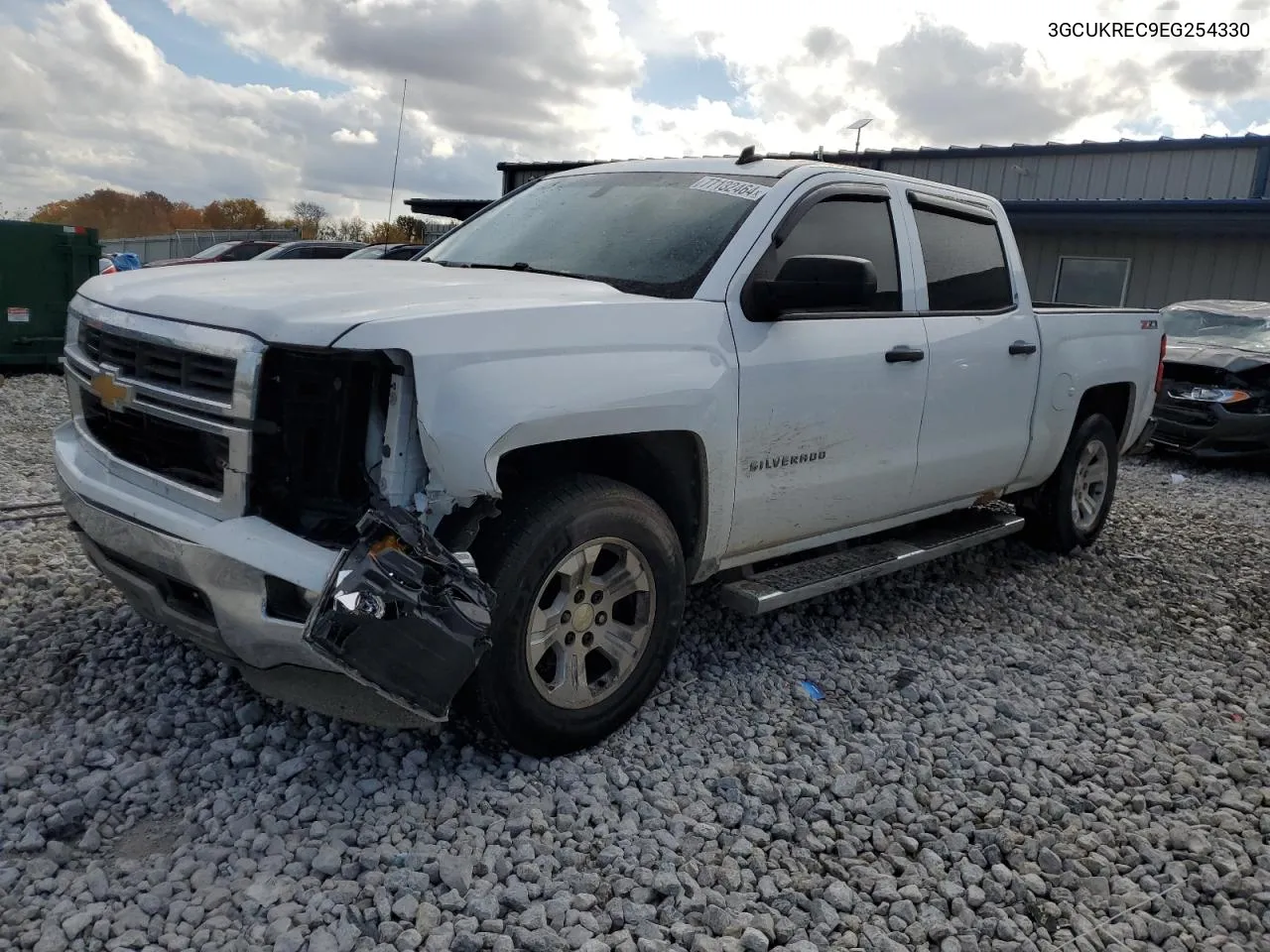 2014 Chevrolet Silverado K1500 Lt VIN: 3GCUKREC9EG254330 Lot: 77132464