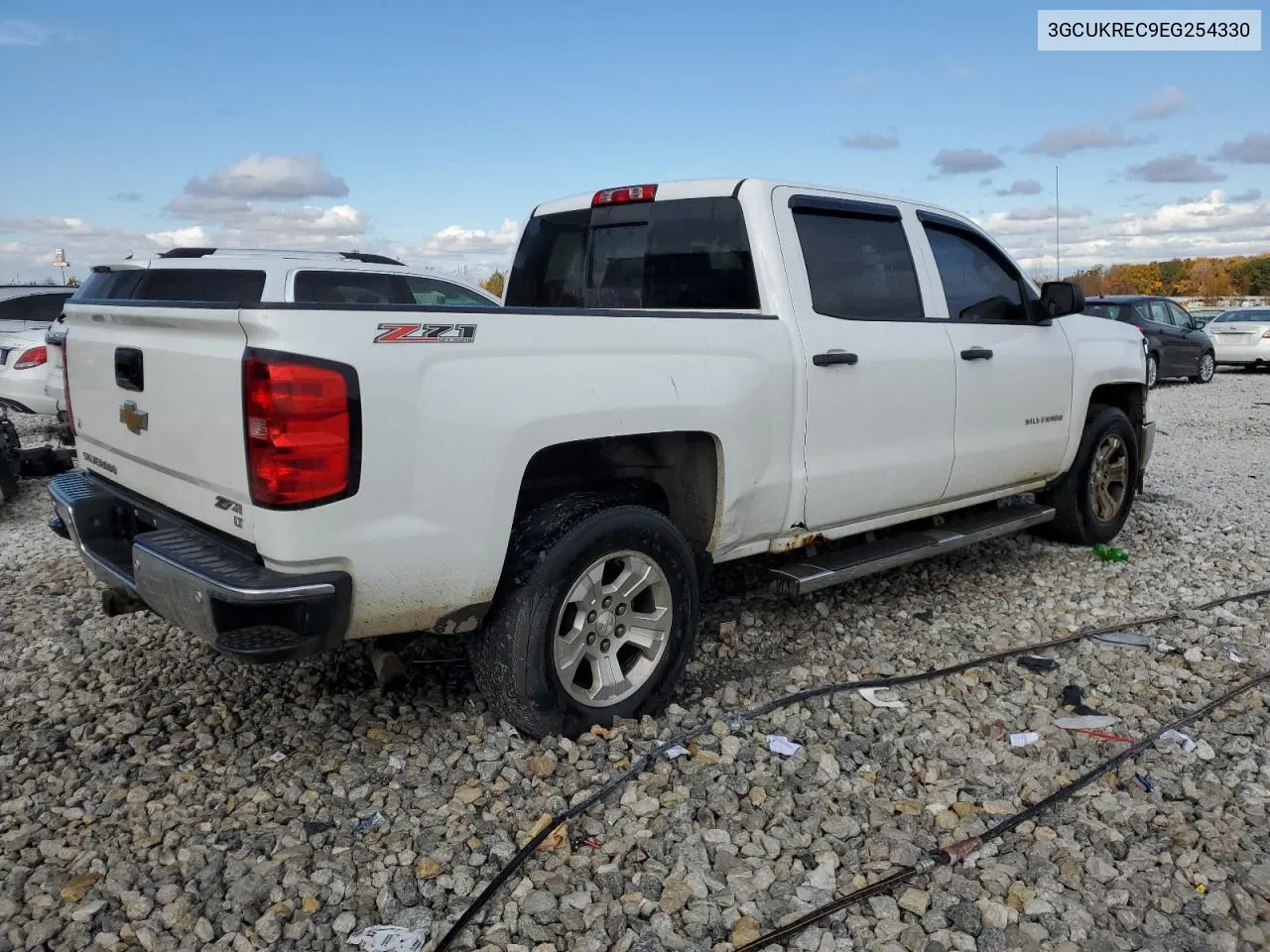 2014 Chevrolet Silverado K1500 Lt VIN: 3GCUKREC9EG254330 Lot: 77132464