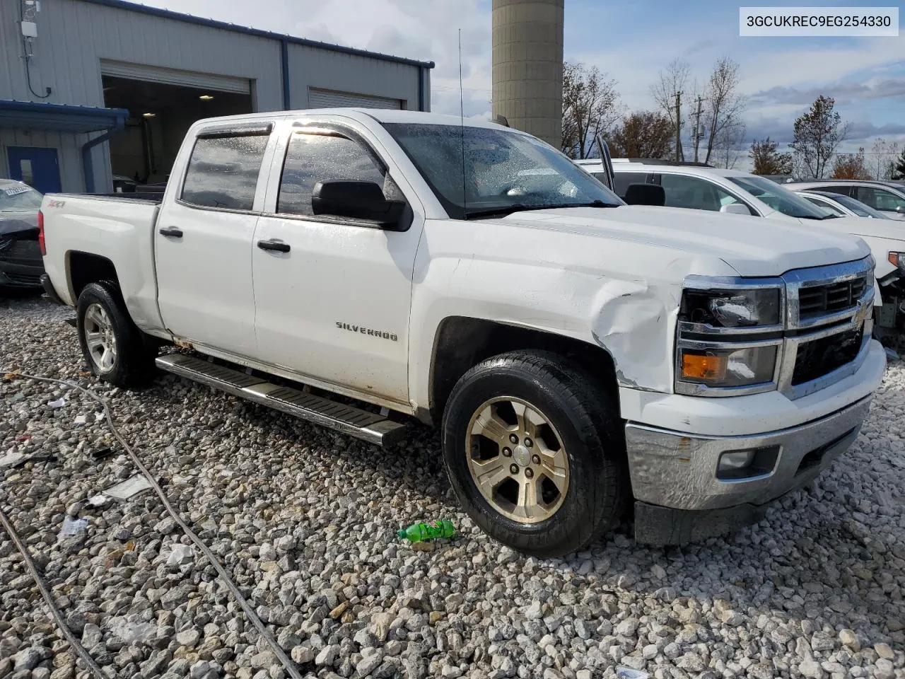 2014 Chevrolet Silverado K1500 Lt VIN: 3GCUKREC9EG254330 Lot: 77132464