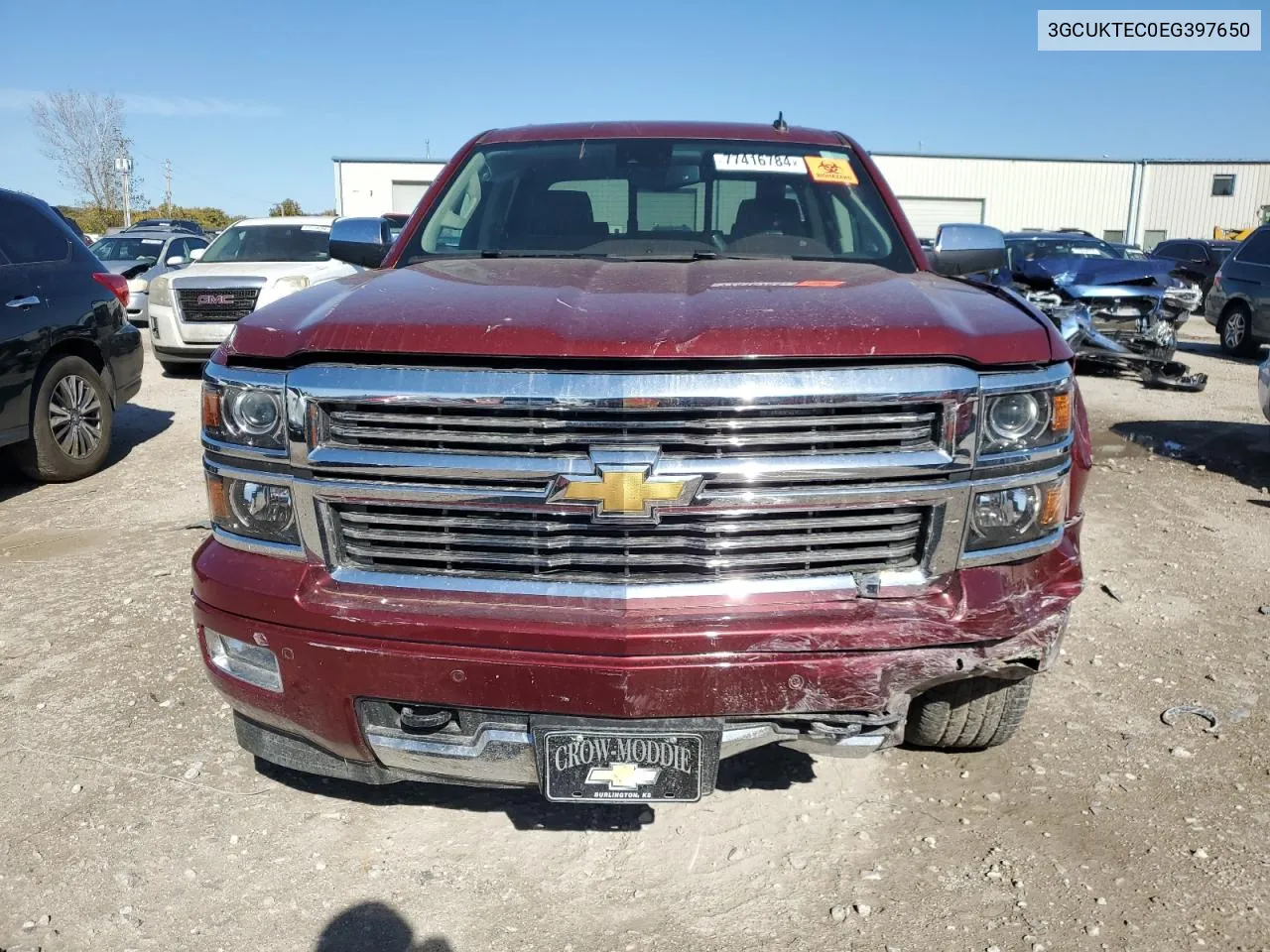 2014 Chevrolet Silverado K1500 High Country VIN: 3GCUKTEC0EG397650 Lot: 77416784