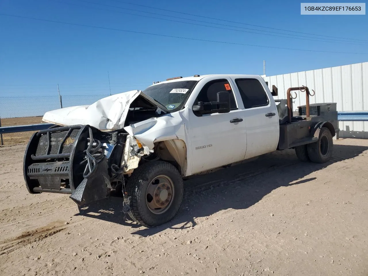 2014 Chevrolet Silverado K3500 VIN: 1GB4KZC89EF176653 Lot: 77424524