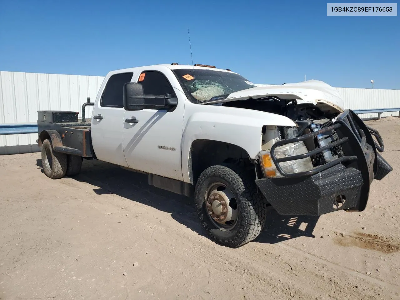 2014 Chevrolet Silverado K3500 VIN: 1GB4KZC89EF176653 Lot: 77424524