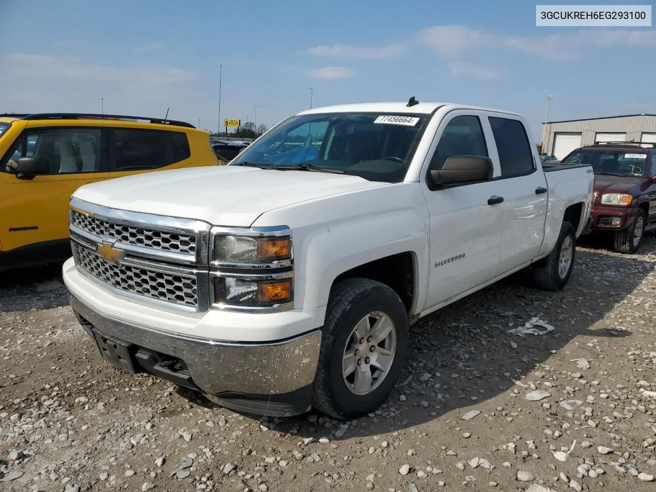 2014 Chevrolet Silverado K1500 Lt VIN: 3GCUKREH6EG293100 Lot: 77456664