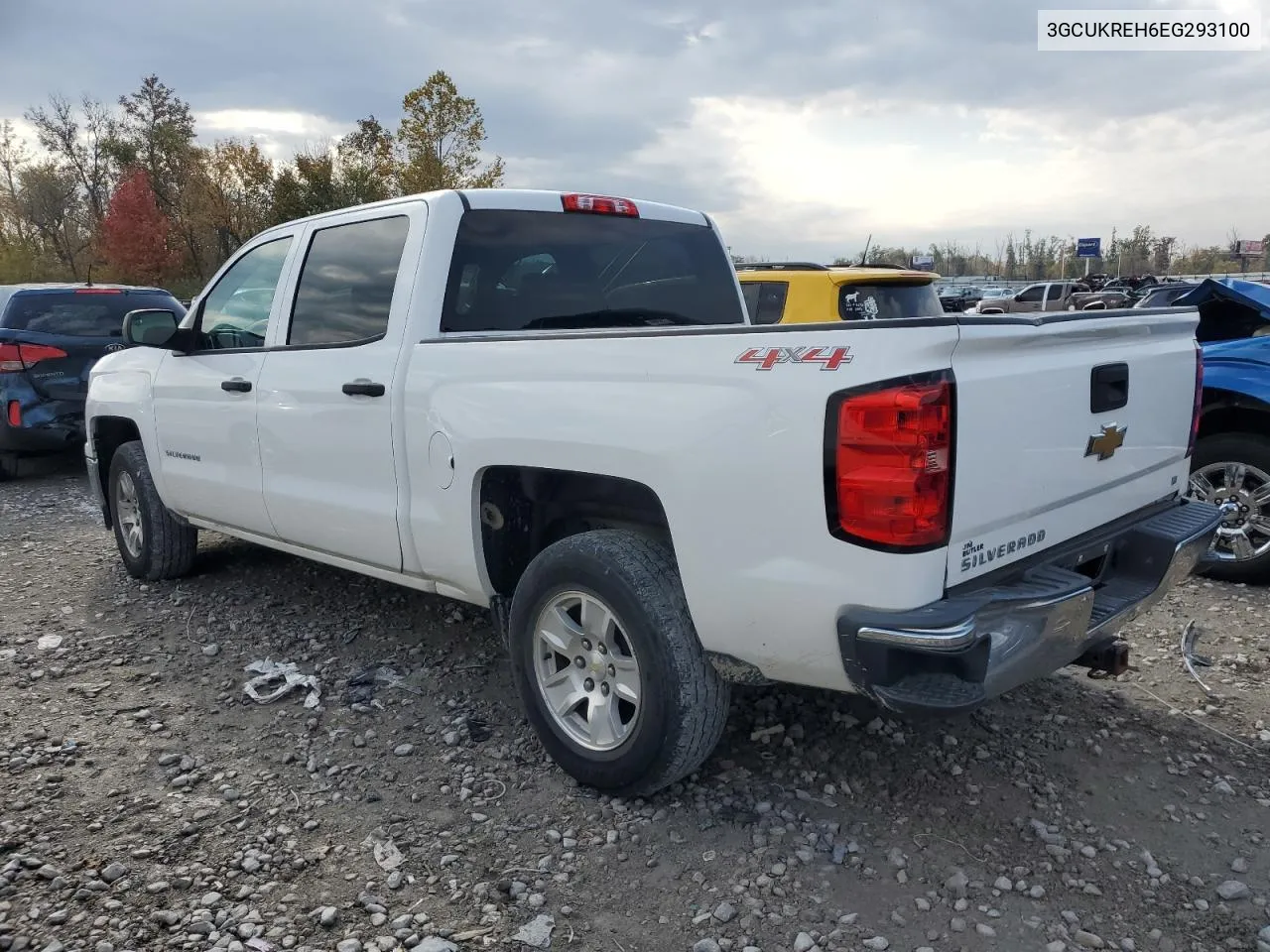 2014 Chevrolet Silverado K1500 Lt VIN: 3GCUKREH6EG293100 Lot: 77456664