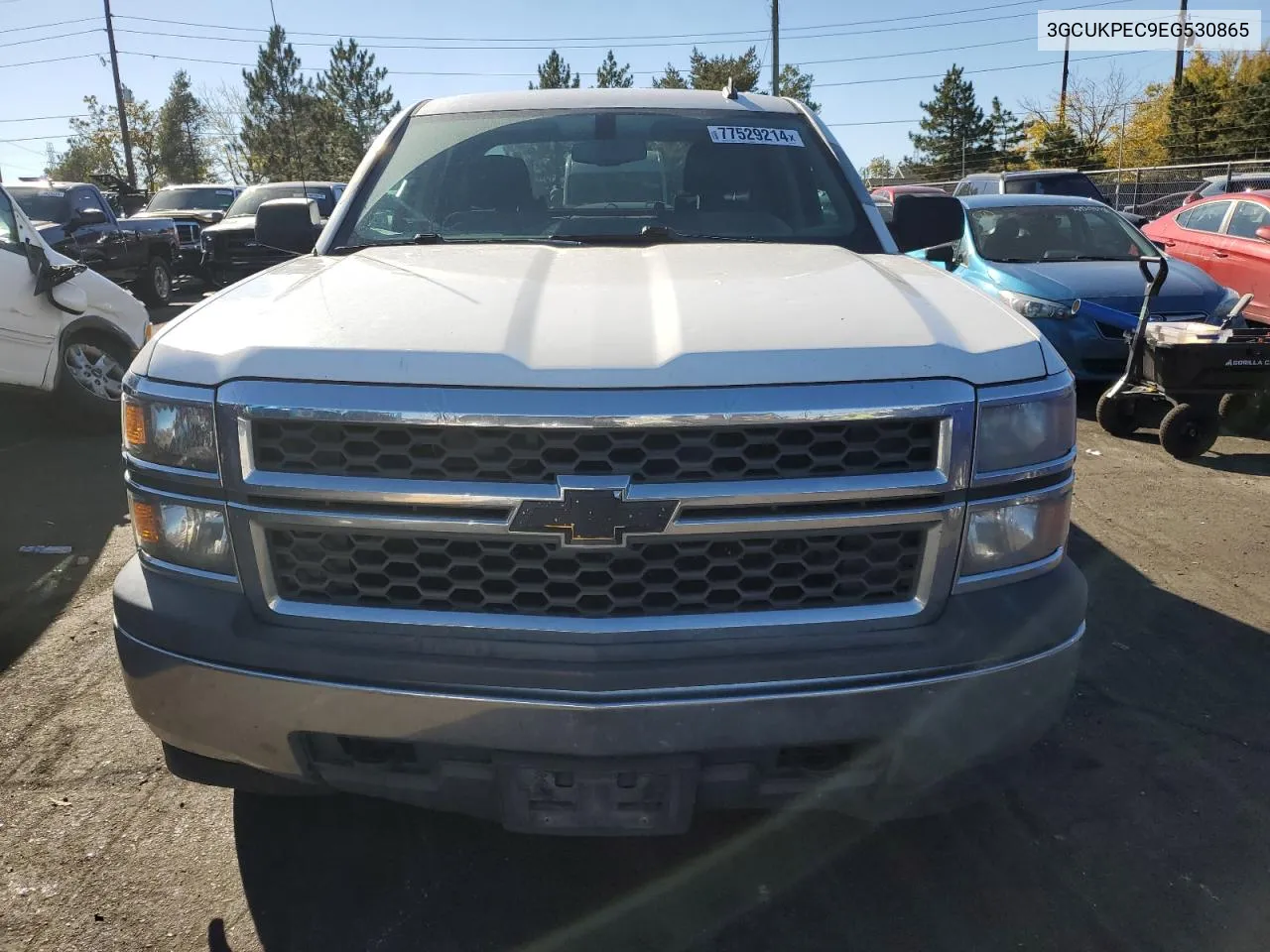 2014 Chevrolet Silverado K1500 VIN: 3GCUKPEC9EG530865 Lot: 77529214