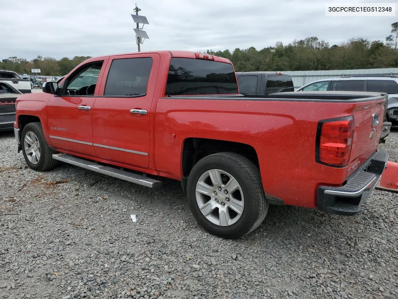 2014 Chevrolet Silverado C1500 Lt VIN: 3GCPCREC1EG512348 Lot: 77860984