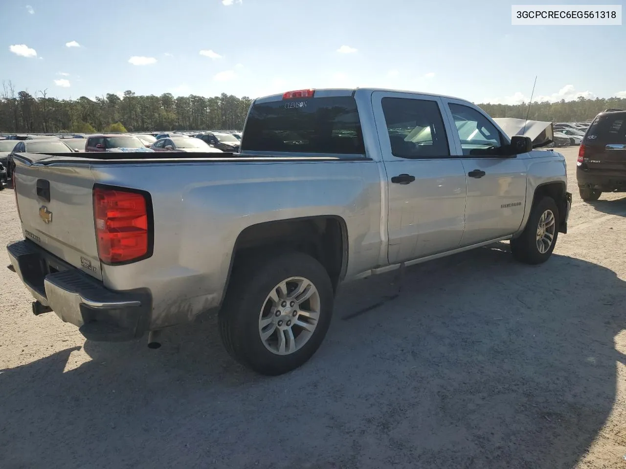 2014 Chevrolet Silverado C1500 Lt VIN: 3GCPCREC6EG561318 Lot: 78000704