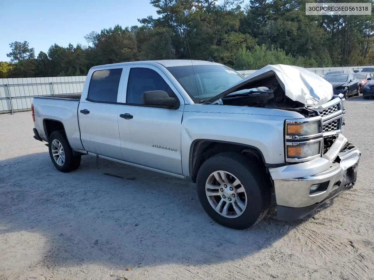 2014 Chevrolet Silverado C1500 Lt VIN: 3GCPCREC6EG561318 Lot: 78000704