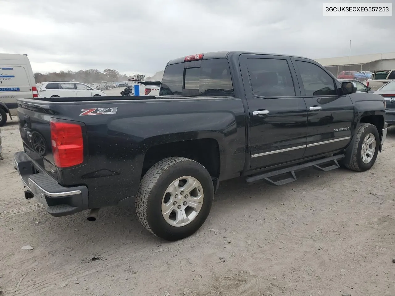 2014 Chevrolet Silverado K1500 Ltz VIN: 3GCUKSECXEG557253 Lot: 78011594