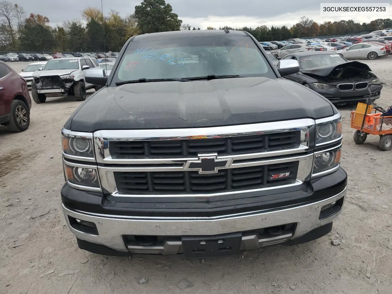 3GCUKSECXEG557253 2014 Chevrolet Silverado K1500 Ltz