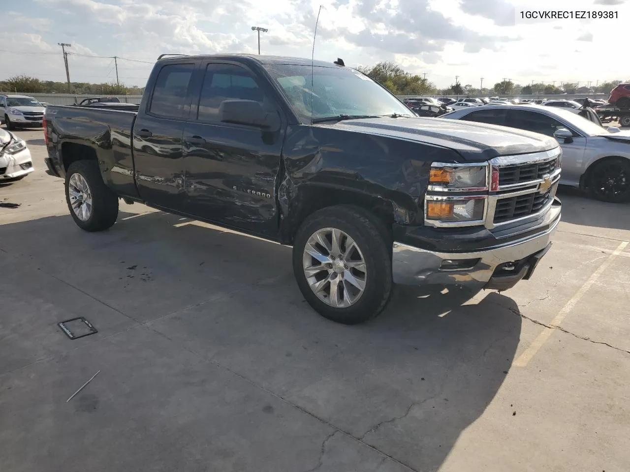 2014 Chevrolet Silverado K1500 Lt VIN: 1GCVKREC1EZ189381 Lot: 78083454