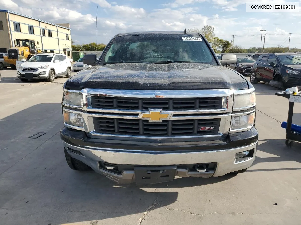 2014 Chevrolet Silverado K1500 Lt VIN: 1GCVKREC1EZ189381 Lot: 78083454