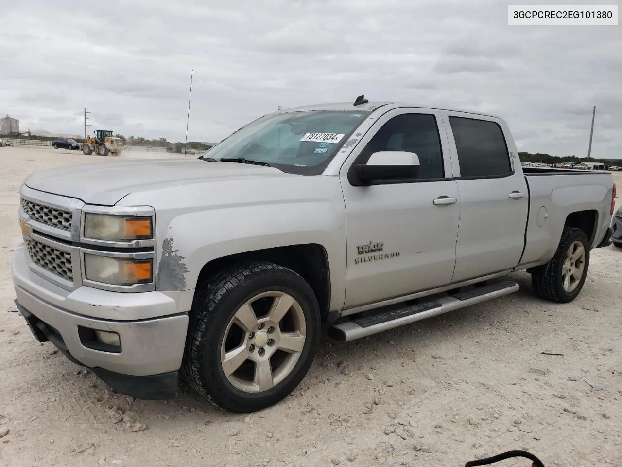 2014 Chevrolet Silverado C1500 Lt VIN: 3GCPCREC2EG101380 Lot: 78127034