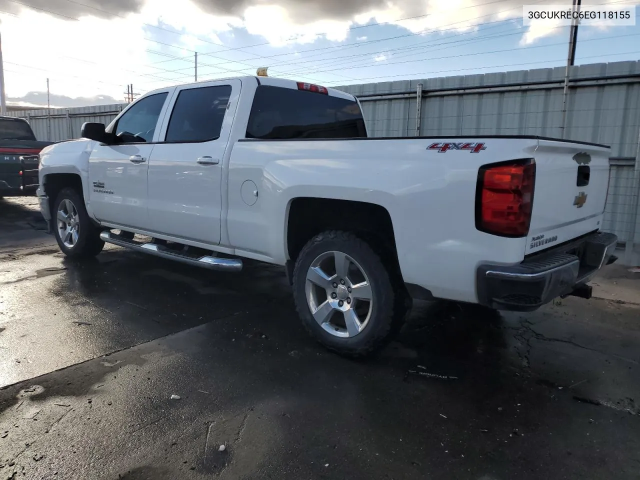 2014 Chevrolet Silverado K1500 Lt VIN: 3GCUKREC6EG118155 Lot: 78482354