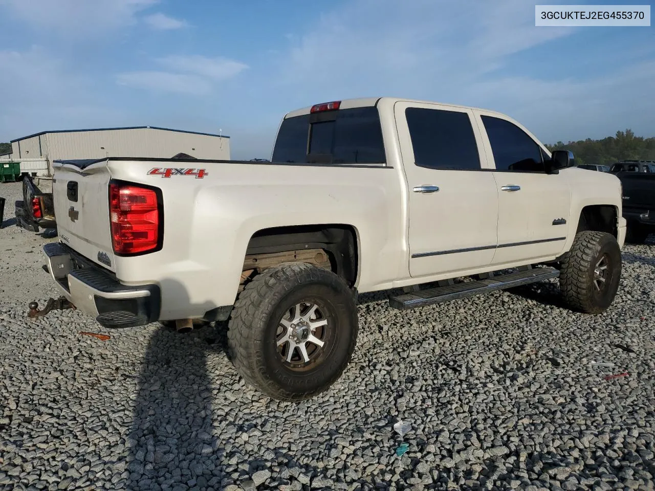 2014 Chevrolet Silverado K1500 High Country VIN: 3GCUKTEJ2EG455370 Lot: 78503194