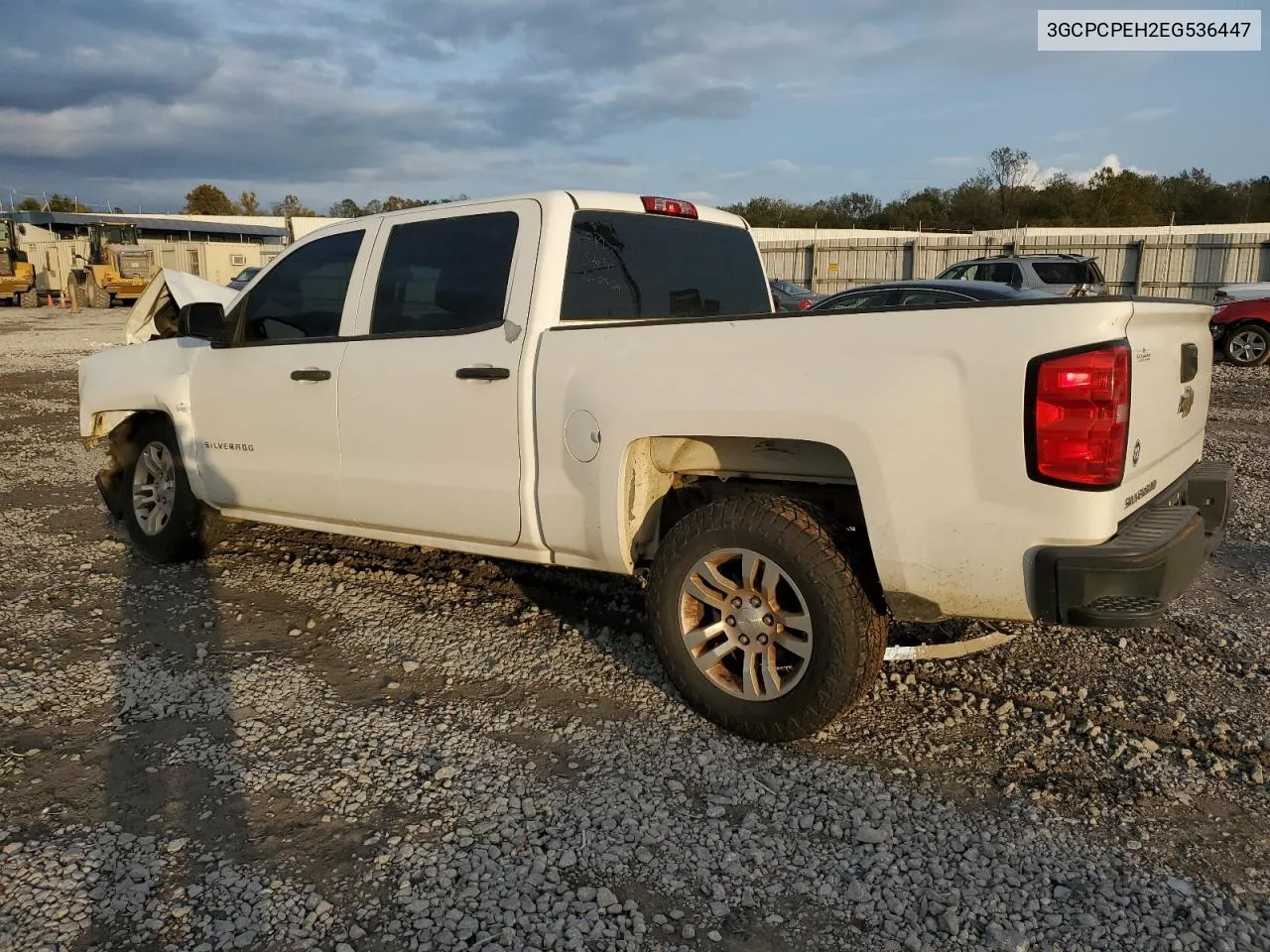 2014 Chevrolet Silverado C1500 VIN: 3GCPCPEH2EG536447 Lot: 78639324