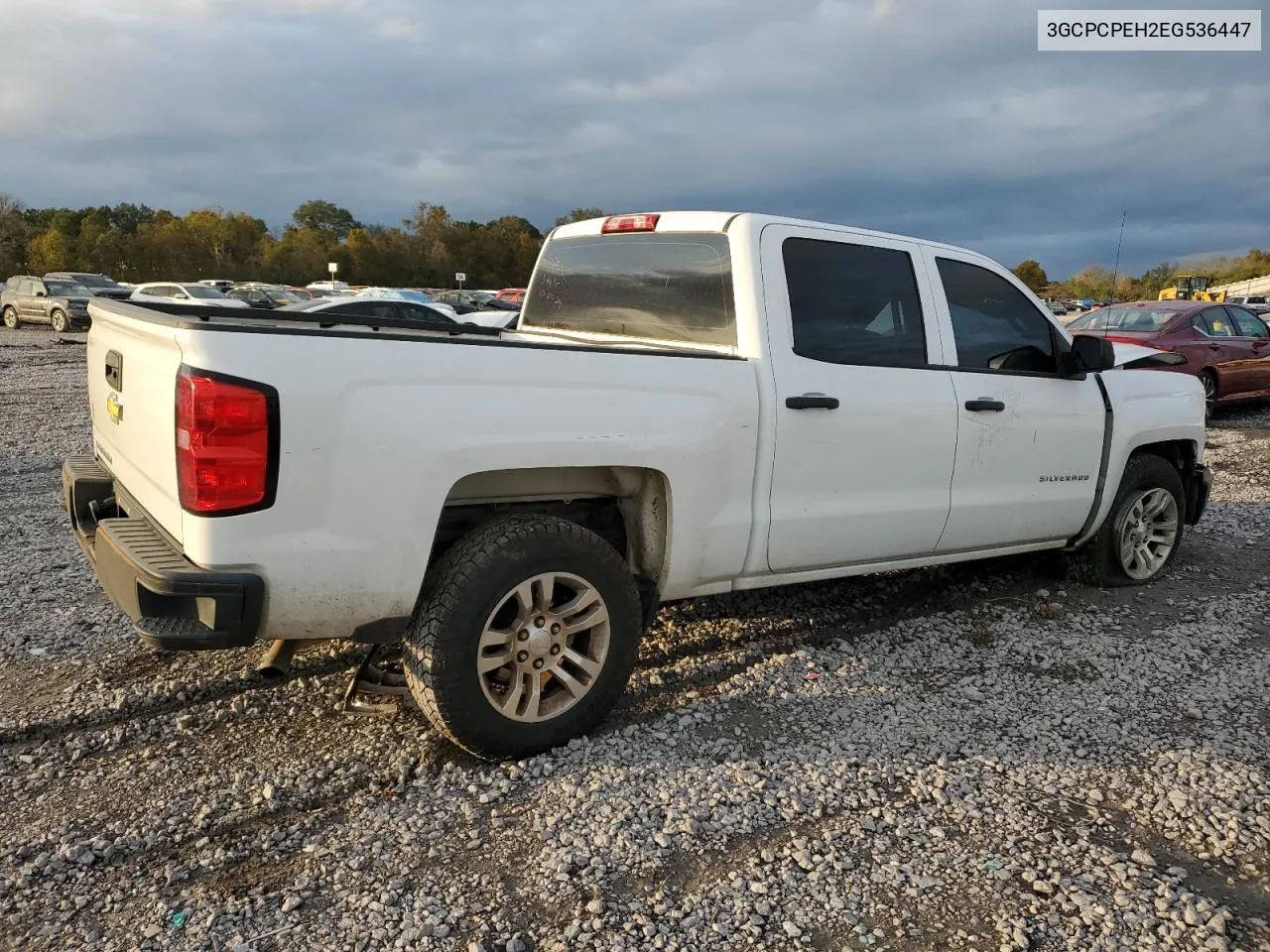 2014 Chevrolet Silverado C1500 VIN: 3GCPCPEH2EG536447 Lot: 78639324