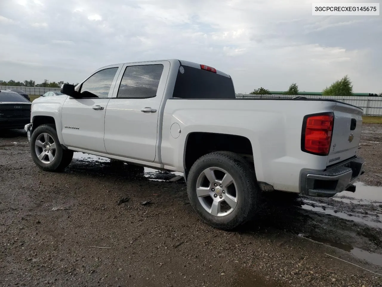 2014 Chevrolet Silverado C1500 Lt VIN: 3GCPCRECXEG145675 Lot: 78720094