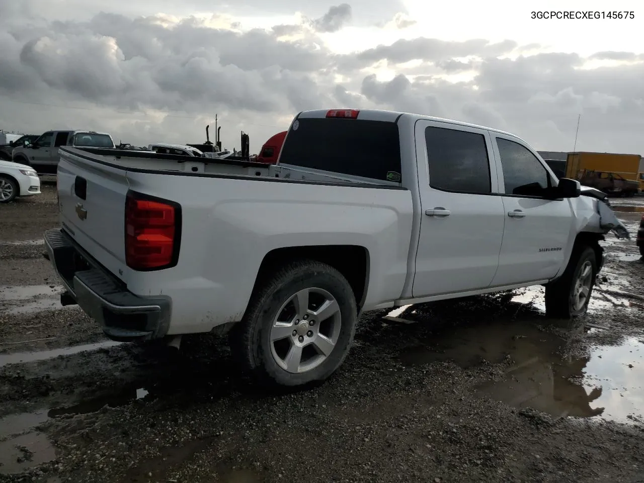 2014 Chevrolet Silverado C1500 Lt VIN: 3GCPCRECXEG145675 Lot: 78720094