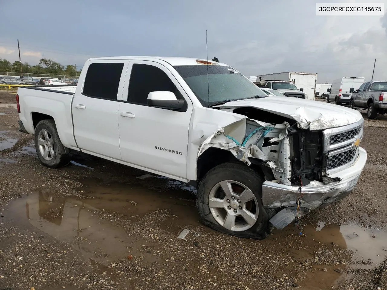 2014 Chevrolet Silverado C1500 Lt VIN: 3GCPCRECXEG145675 Lot: 78720094