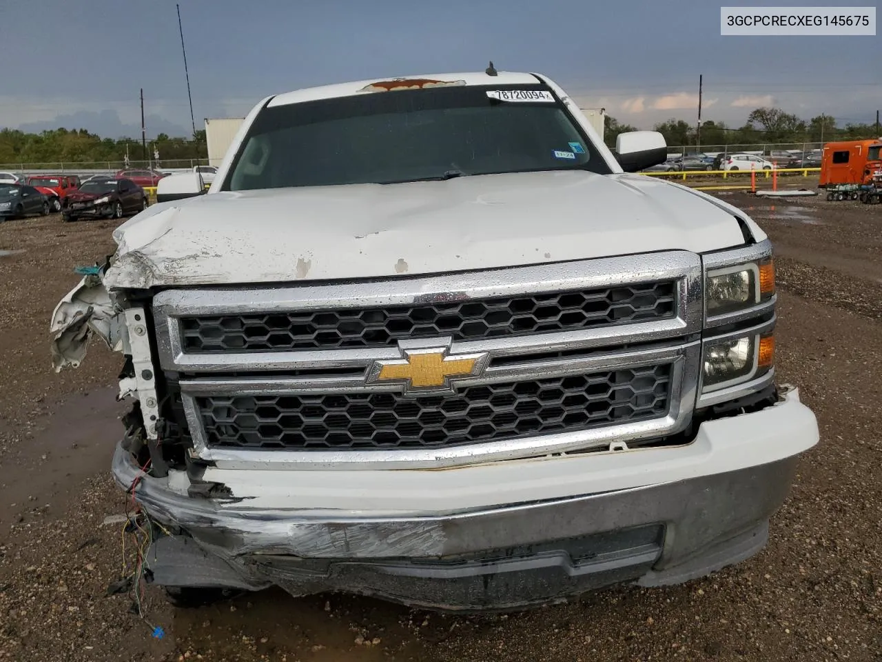 2014 Chevrolet Silverado C1500 Lt VIN: 3GCPCRECXEG145675 Lot: 78720094