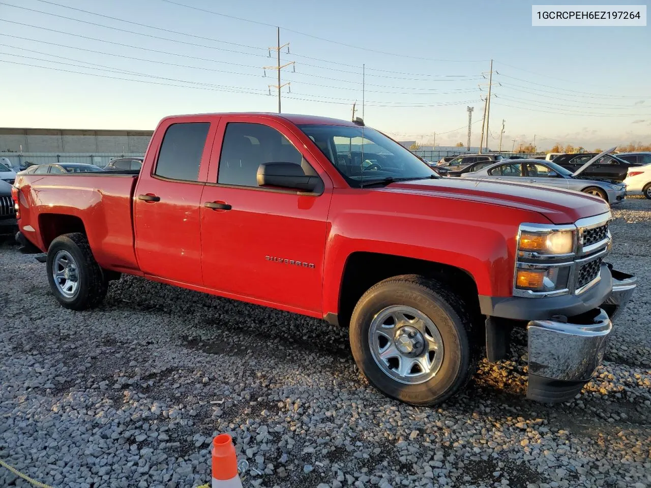 2014 Chevrolet Silverado C1500 VIN: 1GCRCPEH6EZ197264 Lot: 78800554