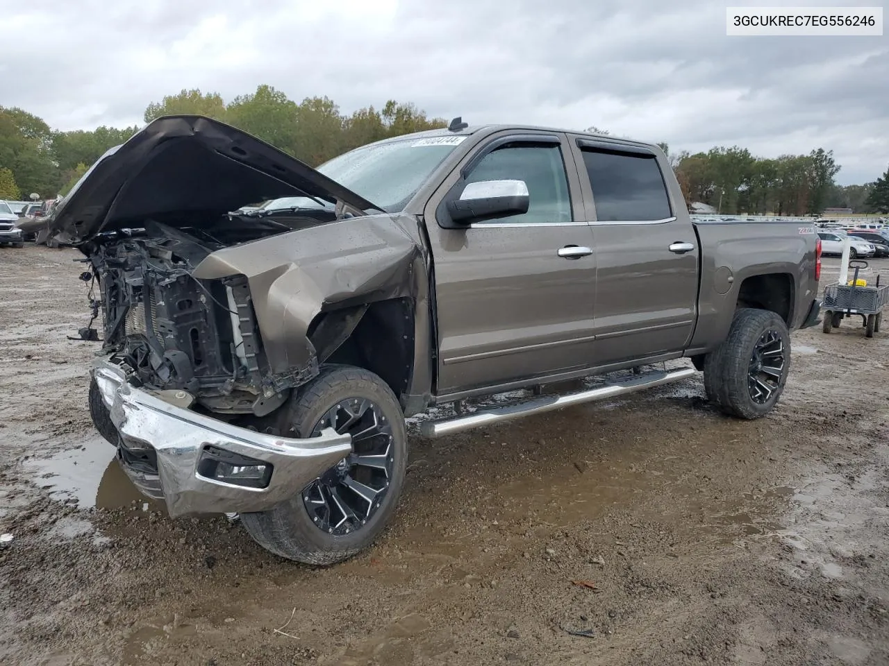 2014 Chevrolet Silverado K1500 Lt VIN: 3GCUKREC7EG556246 Lot: 79004744